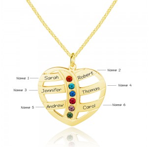 Personalized Birthstone Necklace JEWJONE101599